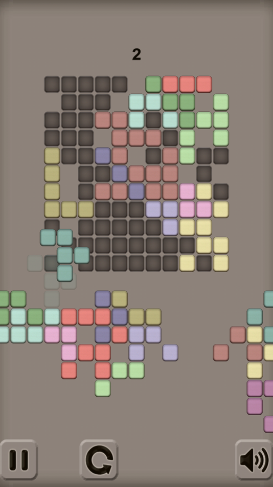#7. Colored Blocks Puzzle (iOS) 由: Ruslan Goncharenko