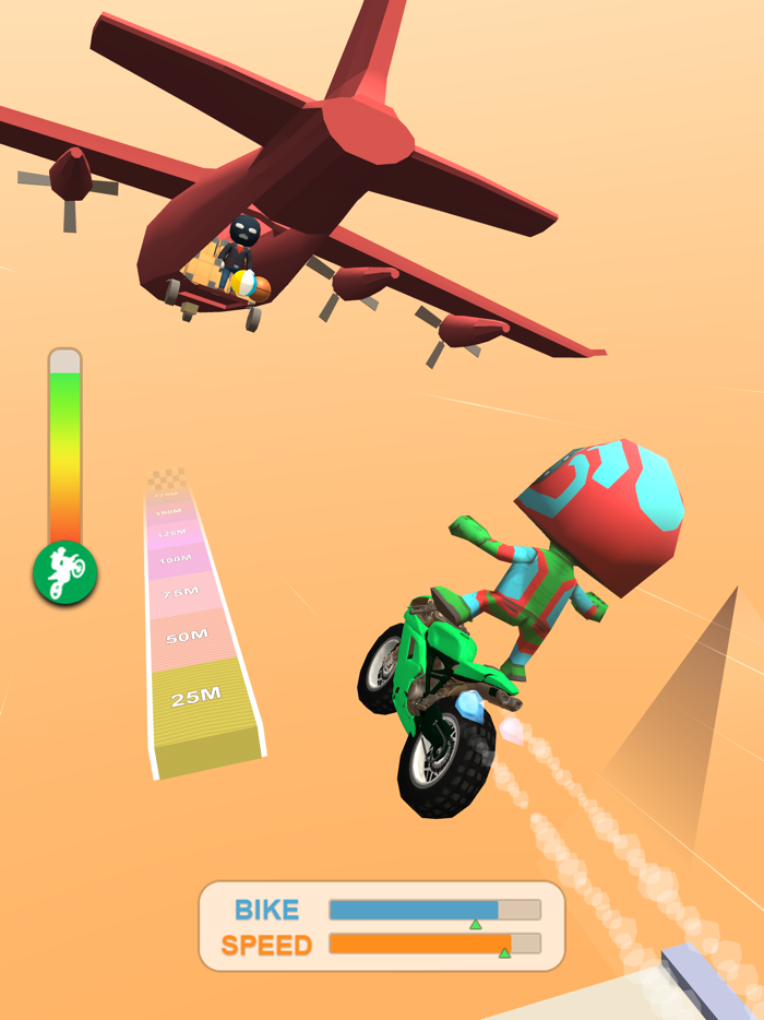 Bike Vs Hijacked Airplane