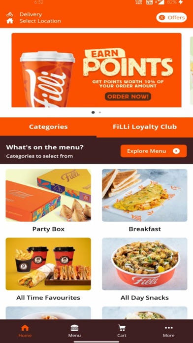 FiLLi Cafe UAE Screenshot