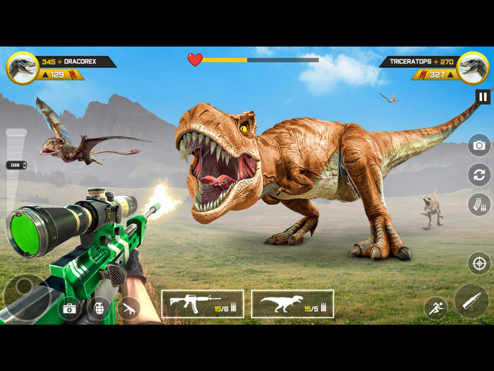 Dinosaur FPS Gun Hunting Games