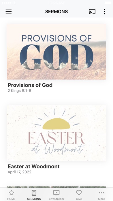Woodmont Baptist Florence Screenshot