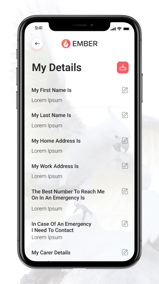 #5. EmberApp - Emergency App (iOS) Podle: The Flagstaff Group Limited
