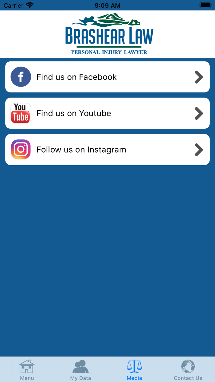 Brashear Law Injury App