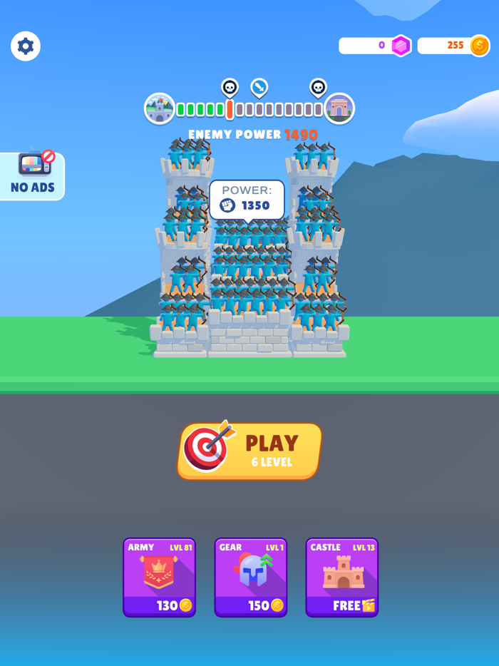 Archery Bastions Castle War