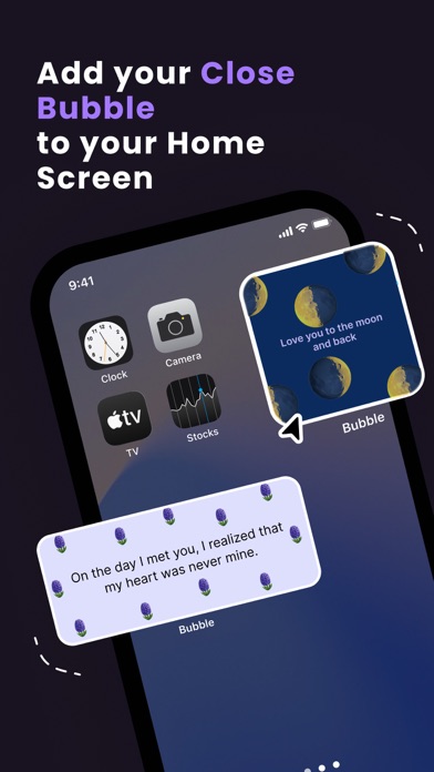 Screenshot #1 pour Bubbl Widget