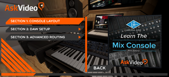 Mix Console Course For UA