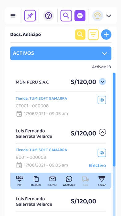 TumiSoft - Gestión de negocios Screenshot