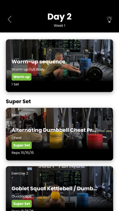 Body Torque App Screenshot