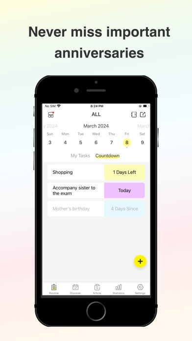 TuTu List: Habit Tracker Screenshot