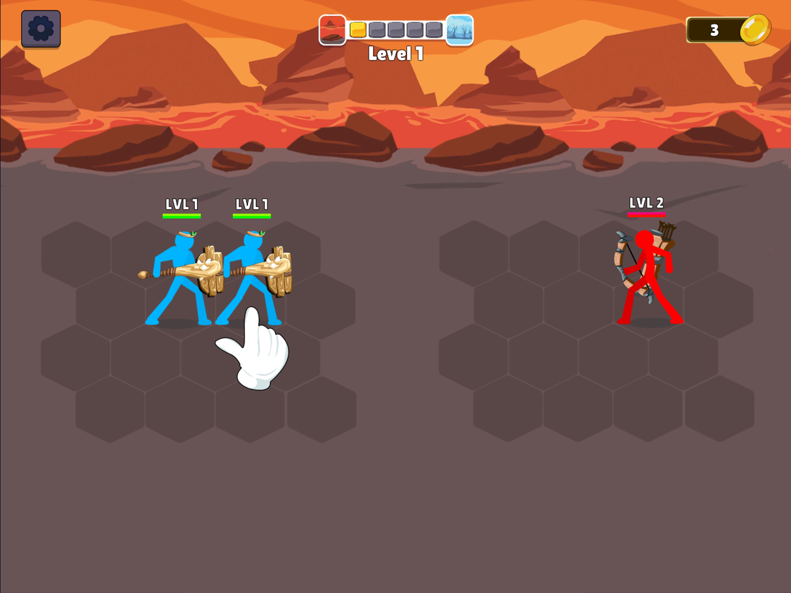 Merge Master- Stickman Warrior screenshot 5