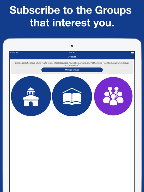 Winnebago Lutheran Academy iPad screenshot 2 - Education app