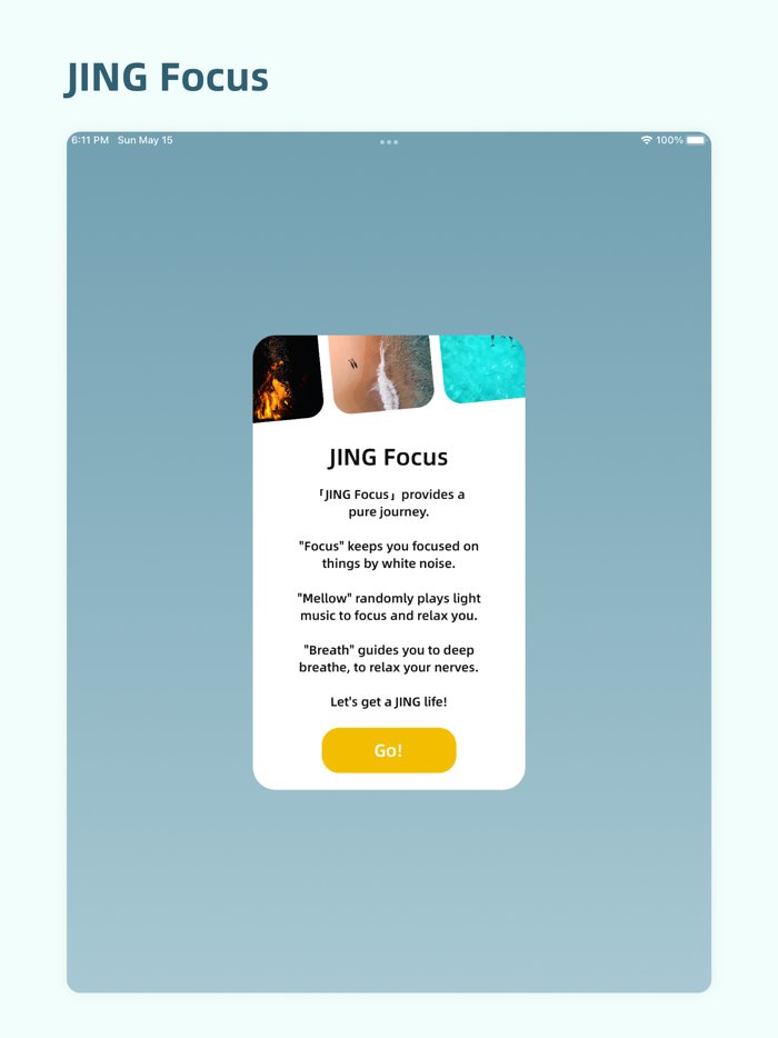 JING Focus - Calm Down and Focus