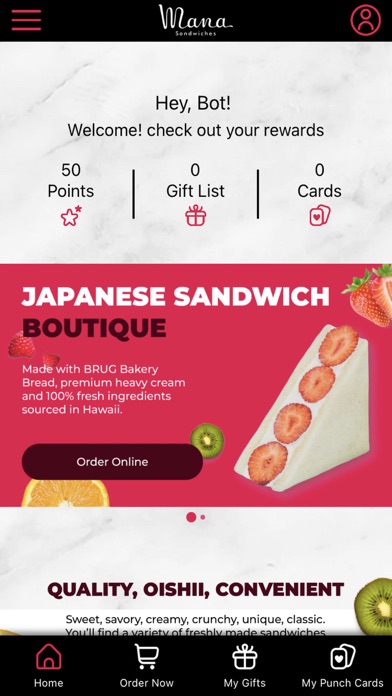 Mana Sandwiches Screenshot