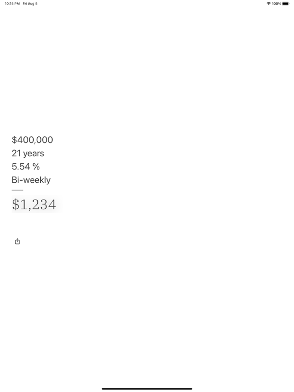 Screenshot #4 pour SimpleCalc Canada