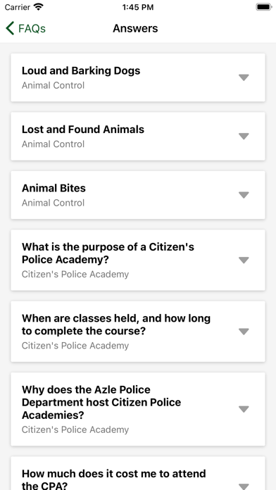 City of Azle Texas Screenshot