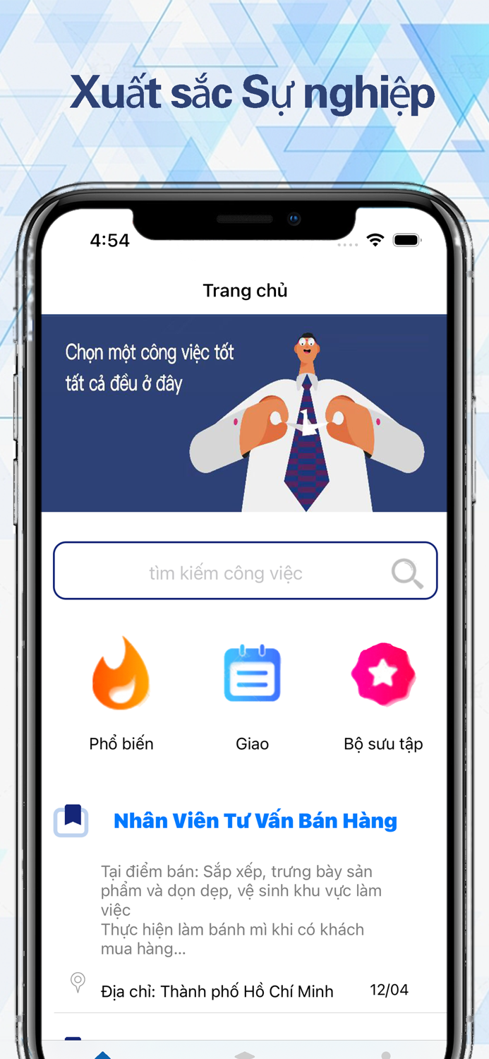 Xuất sắc Sự nghiệp