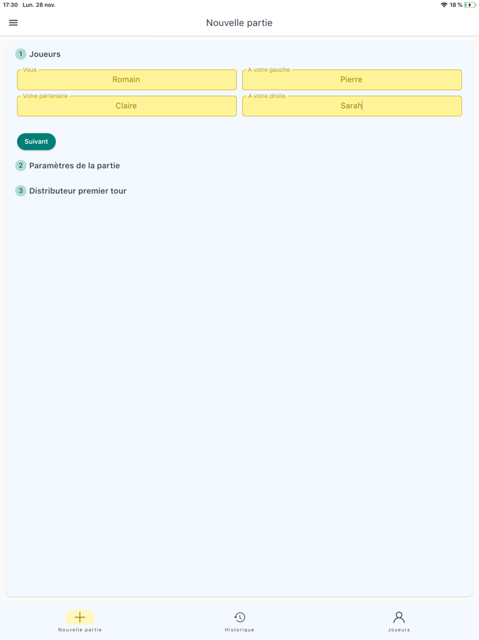 Compteur Belote and Coinche