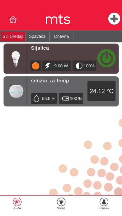 mts Smart Home Screenshot