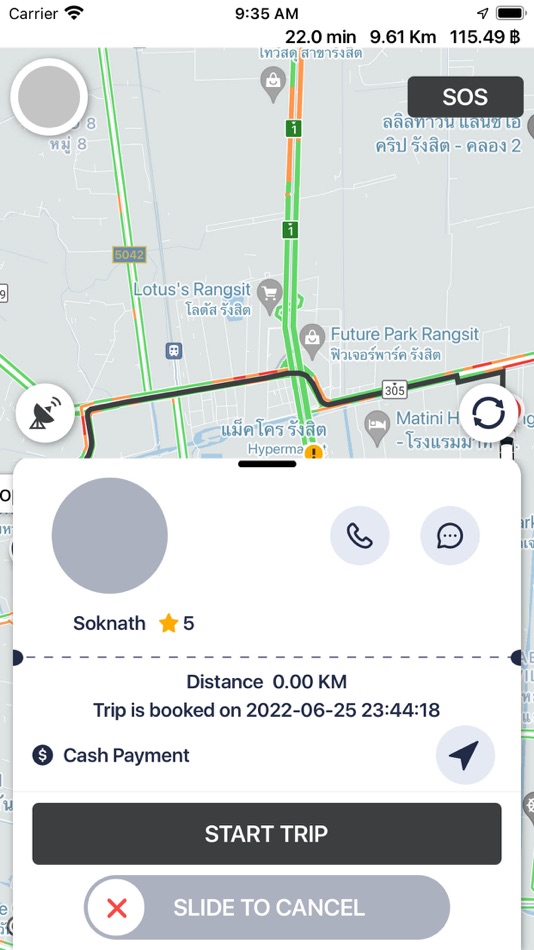 #5. CHP Driver (iOS) Podle: AAPICO ITS