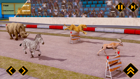 Wild Animal Race Horse Racing screenshot