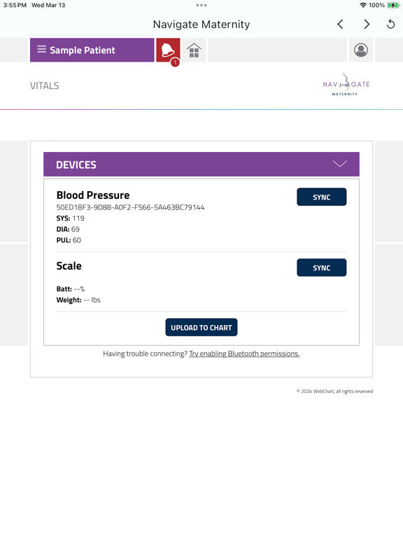 NavigateHER iPad screenshot