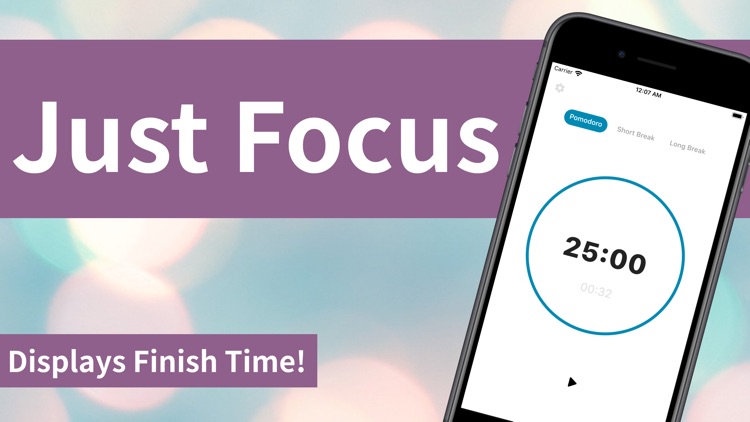 JustFocus-Pomodoro Focus Timer