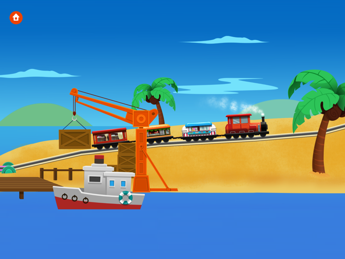 Train Builder - Games for kids