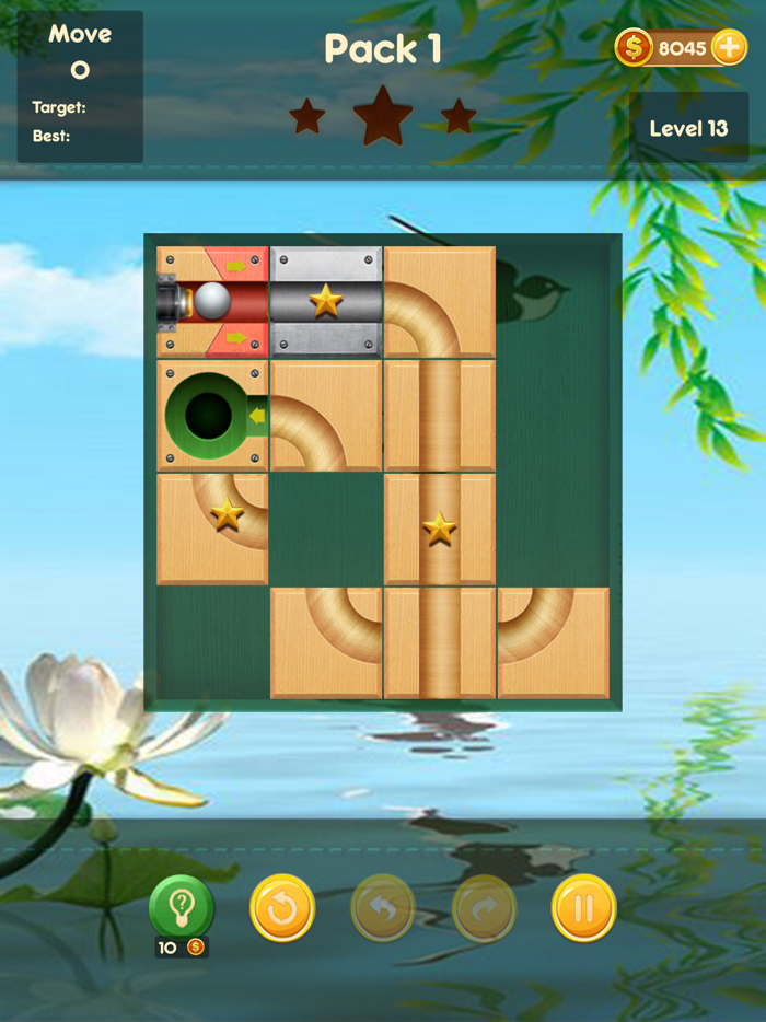 Slide the Ball Puzzle