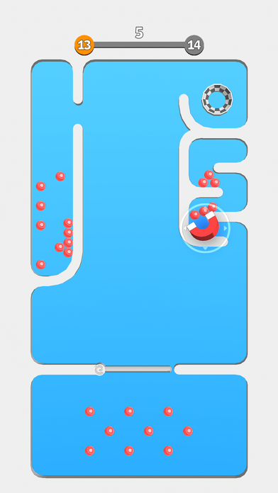 Magnet Marble Maze Screenshot