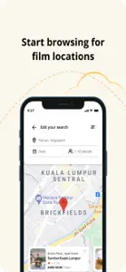 Filmplace: Film Locations screenshot #2 for iPhone
