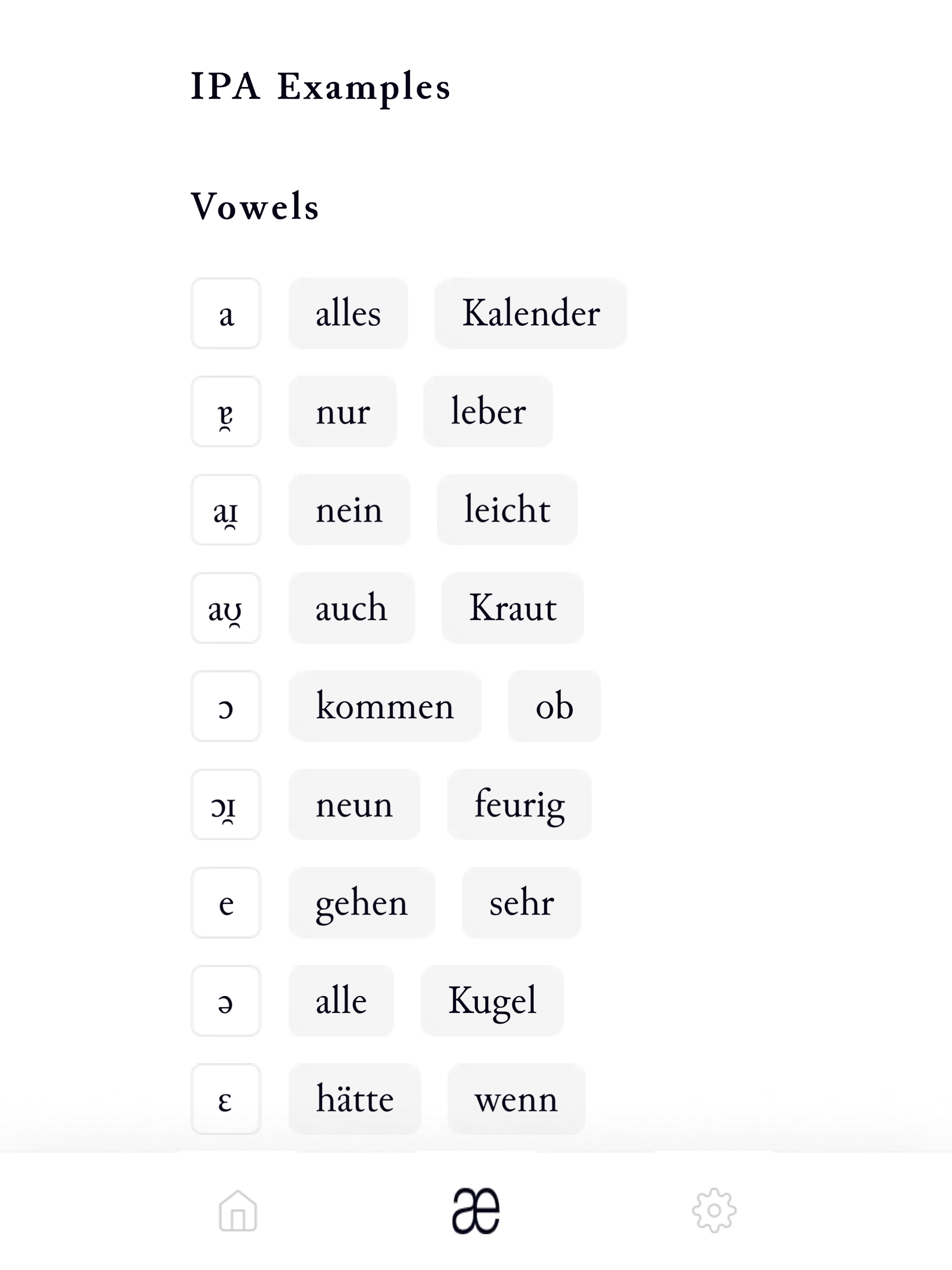 German IPA Dictionary
