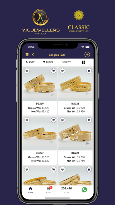 Y.K. JEWELLERS Screenshot
