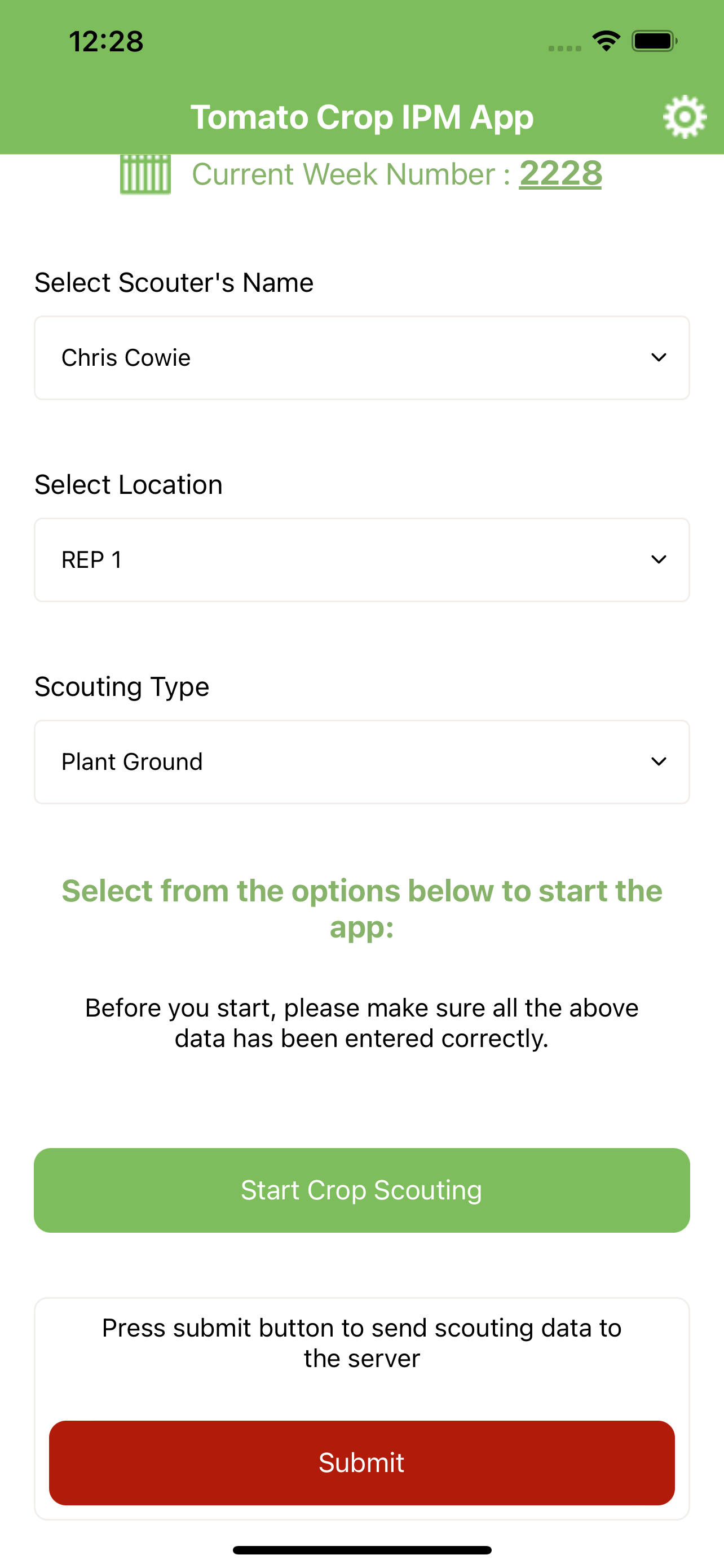 Crop Scouting