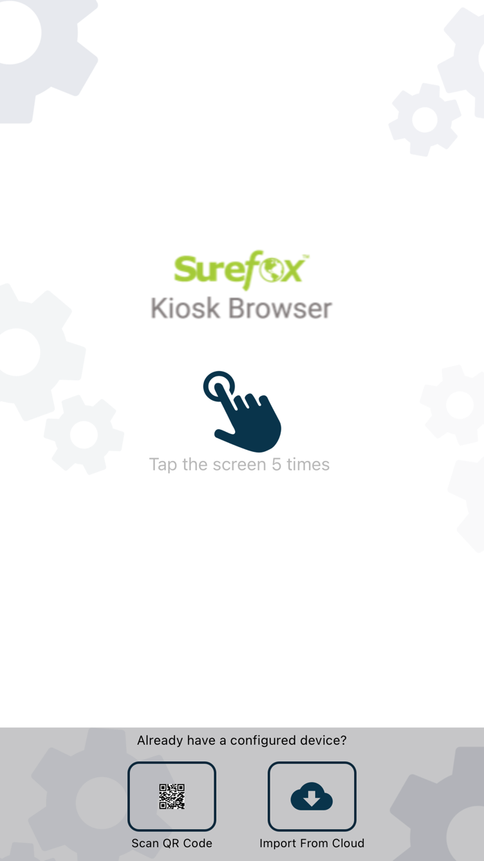 SureFox Kiosk Browser