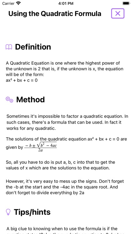 Math Review - GRE® Lite screenshot-3