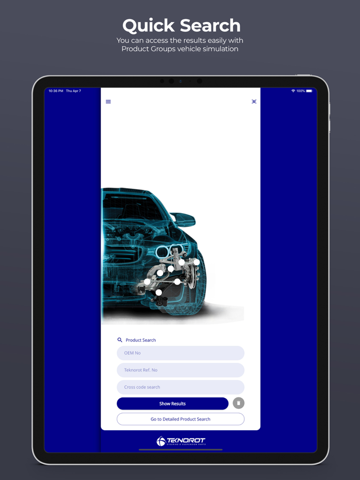 Teknorot Part Finder