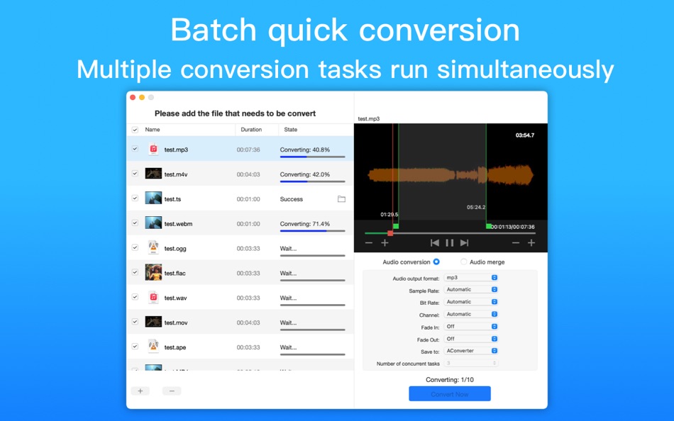 #3. AConverter - Audio Converter (macOS) 由: 雅 田