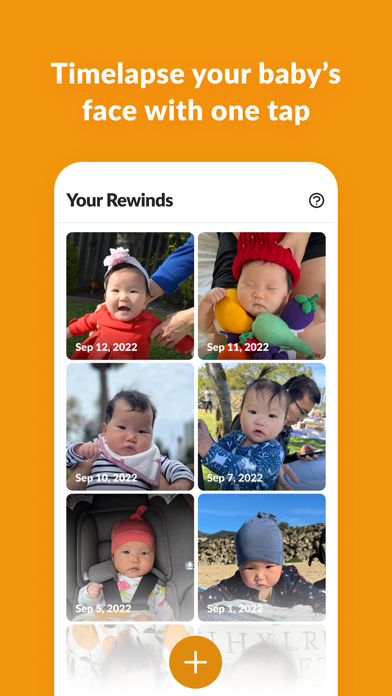 Screenshot #1 pour Baby Photo Timelapse Video App