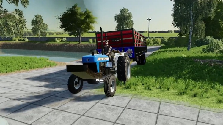 Village Farming Tractor Games screenshot-4