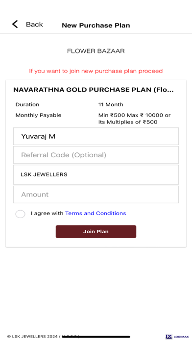 LSK JEWELLERS Screenshot
