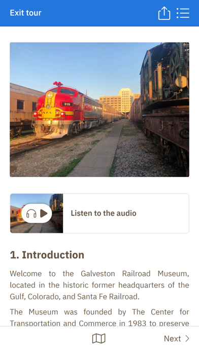 Galveston Railroad Museum Screenshot