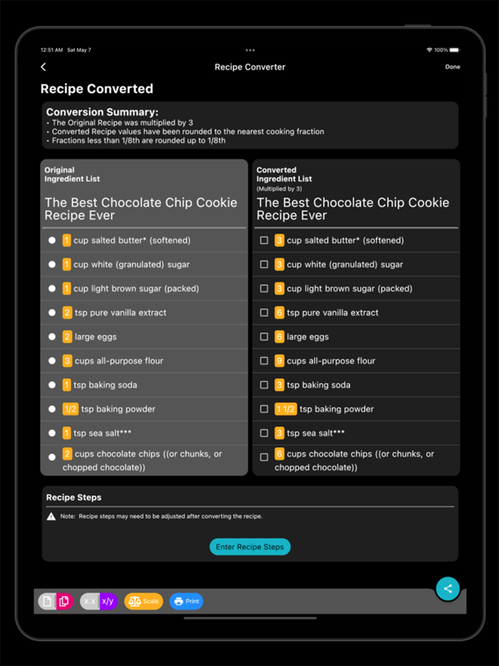 My Kitchen Calculator