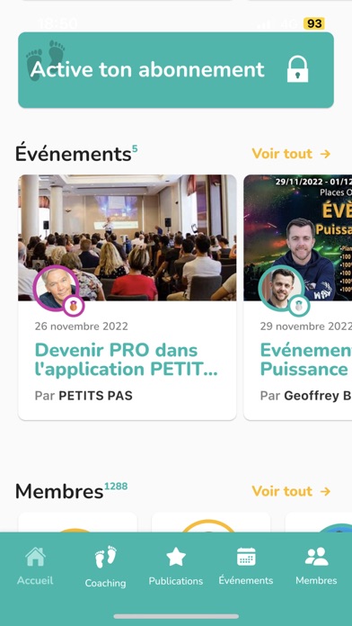 Petits pas Screenshot