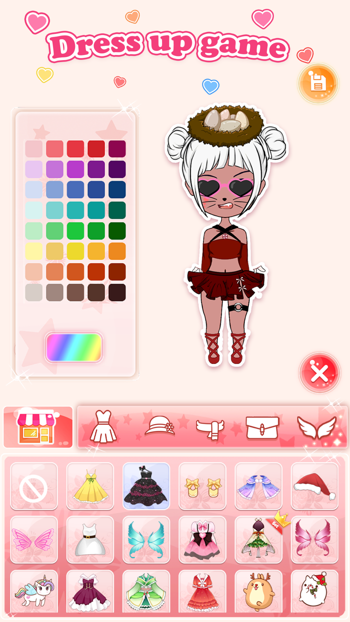 Chibi Dolls Dress up Games