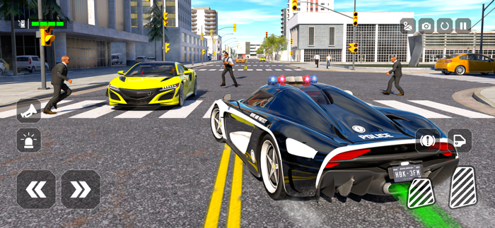 Cop Car Driving Police Sim