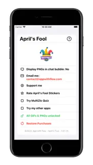 april's fool - gifs & stickers iphone screenshot 1