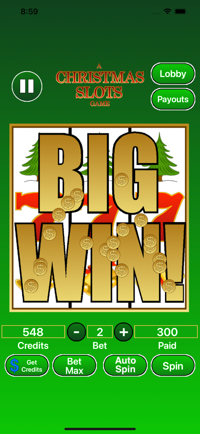 A Christmas Slots Game