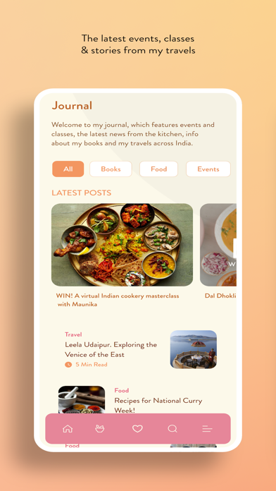 Maunika's Indian Recipes screenshot1