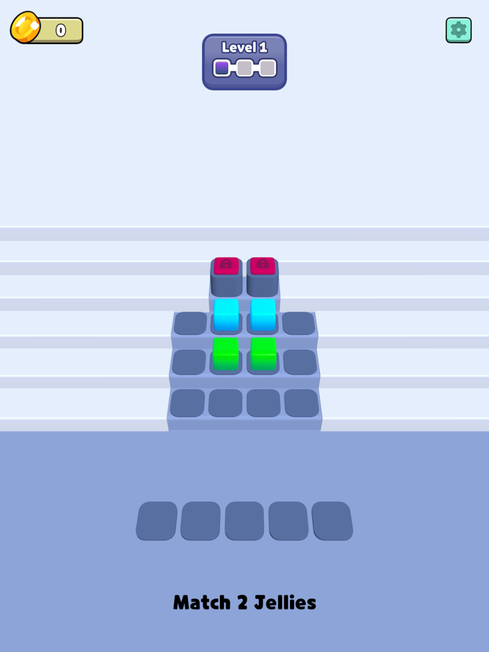 Jelly Steps - Stack Puzzle