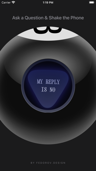 8 Magic Ball Screenshot